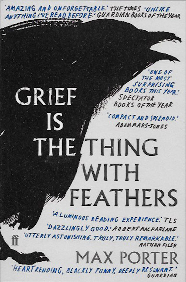 grief-is-the-thing-with-feathers-Max Porter